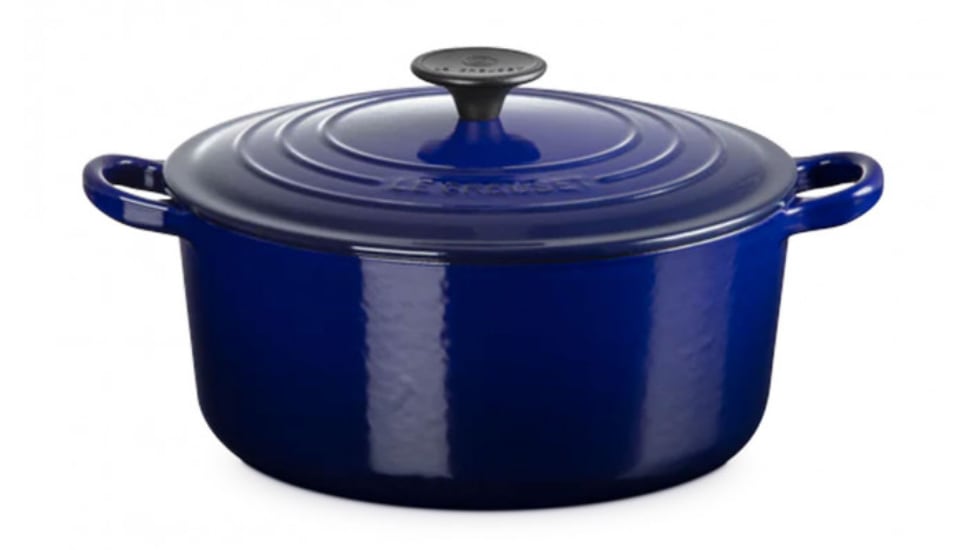 Cocotte redonda de Le Creuset.