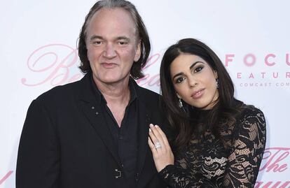 El director 	Quentin Tarantino y Daniela Pick en el estreno de &#039;La seducci&oacute;n&#039; el pasado 12 de junio en Los &Aacute;ngeles.