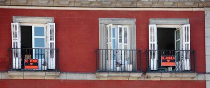  Viviendas en alquiler y a la venta en Madrid. GETTY