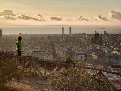 La ciutat de Barcelona des del Carmel, un dels escenaris de les novel·les de Juan Marsé. 