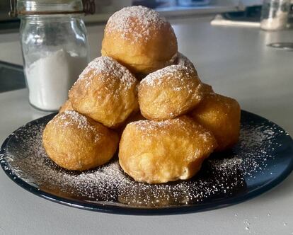 Buñuelos de viento de Moulin Chocolat. J.C. CAPEL