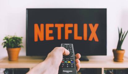 NUso de Netflix con un mando a distencia