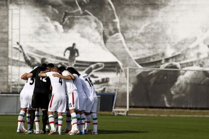 La selección de Irán, en un amistoso en São Paulo