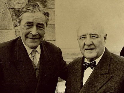 Pla i Gaziel, el 1962 a Pals.