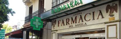 Exterior de una farmacia