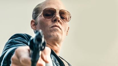 Johnny Depp, en 'Black Mass'.