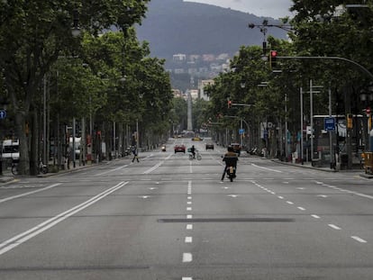 El passeig de Gràcia, a Barcelona.