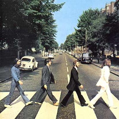 Portada de <i>Abbey Road,</i> de The Beatles.