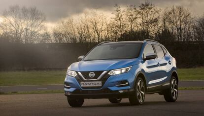 El modelo Qashqai de Nissan tiene 115 caballos de potencia.