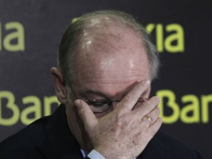 El expresidente de Bankia, Rodrigo Rato.