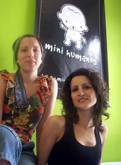 Roberta y Ana, fundadoras de Minihumanos.