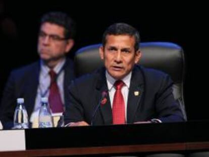 Imagen del presidente de Perú, Ollanta Humala. EFE/Archivo