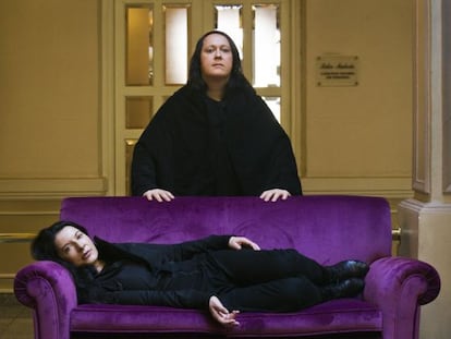 Antony y Marina Abramovic, en Madrid.