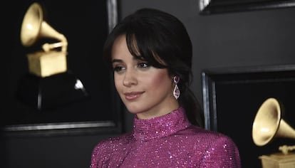 Camila Cabello, en febrero en los premios Grammy.