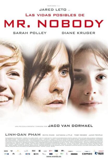 Cartel de Las vidas posibles de Mr. Nobody