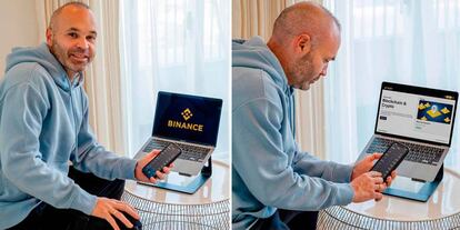 Imágenes del post de Andrés Iniesta.