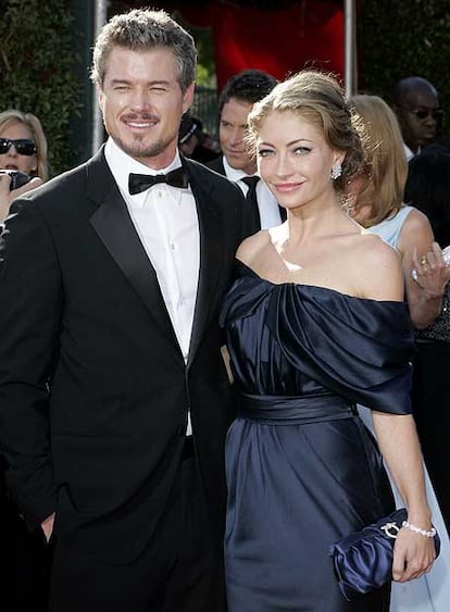 Eric Dane <i>(Anatoma de Grey)</i> y su esposa.