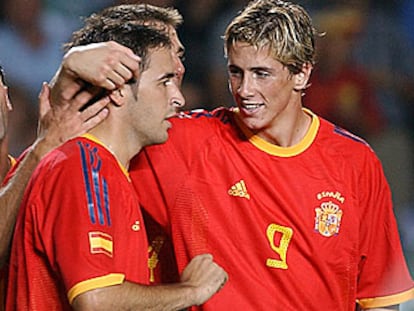 Jugadores de la selección española de fútbol