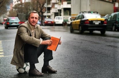 Entrevista a Barcelona a Johan Cruyff l'any 2002.