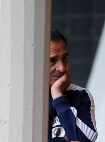 Cesare Prandelli, el seleccionador de Italia.