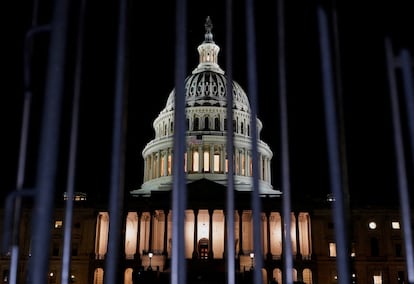El Capitolio, horas antes del cierre del Gobierno.