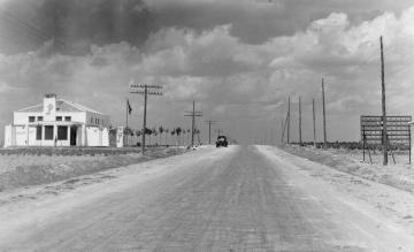 El albergue de Quintanar de la 0rden se construyó al lado de la carretera que conectaba Madrid con Jaén.