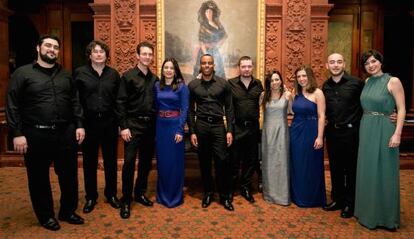 El grupo Música Ficta.
