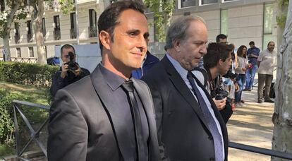 Herve Falciani, este 11 de septiembre, a su llegada a la Audiencia Nacional.