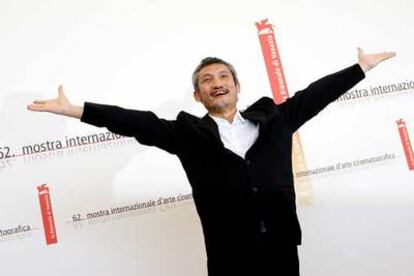 Tsui Hark, director de <i>Siete espadas,</i> ayer en Venecia.