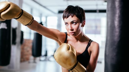 Disfruta de golpes al ritmo de la msica con las mquinas de boxeo musicales. GETTY IMAGES.