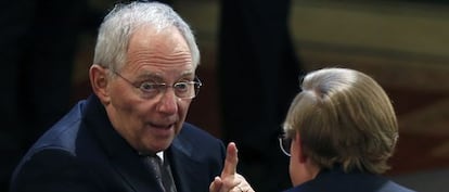 Wolfgang Schauble, ministro de finanzas alemán.