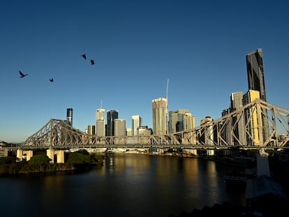 Vista da cidade australiana de Brisbane, sede dos Jogos Olímpicos 2032.