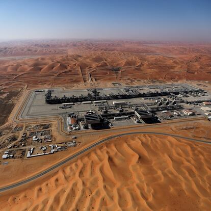 Una explotación petrolífera de Aramco.