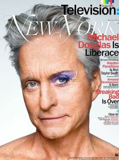 Portada de 'New York Magazine' protagonizada por Michael Douglas.