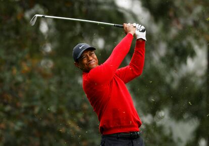 Tiger Woods, en noviembre de 2020.