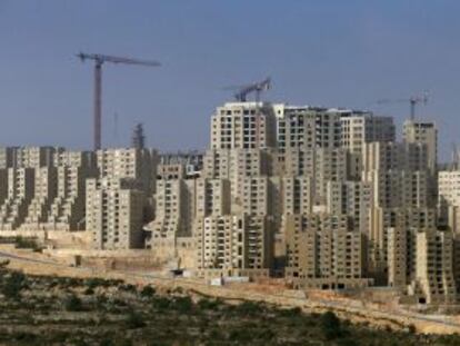 Vista general de la ciudad de Rawabi, al norte de Ramala, en una imagen del pasado abril.