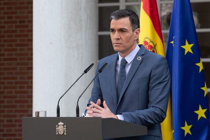 El presidente del Gobierno, Pedro Sánchez.