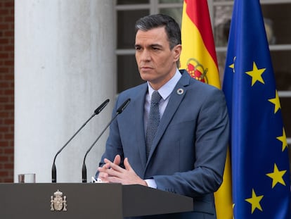 El presidente del Gobierno, Pedro Sánchez.