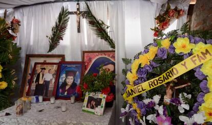Altar en honor a los sandinistas asesinados en Nicaragua / C. HERRERA/CONFIDENCIAL