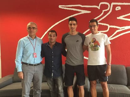 Terrassa, Deferr, Joel González y Munar, en el CAR.