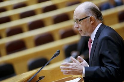 El ministro de Hacienda, Crist&oacute;bal Montoro. 