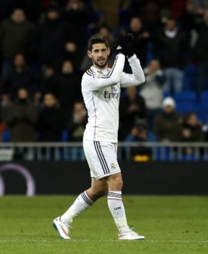 Isco, en el partido ante el Sevilla.