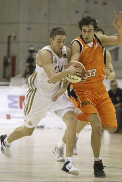 Jaycee Carroll, durante el partido ante el Fuenlabrada.