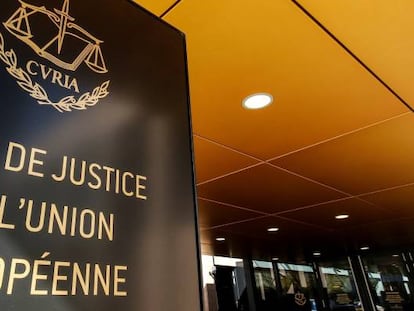 Sede del Tribunal de Justicia de la Unión Europea, con sede en Luxemburgo.