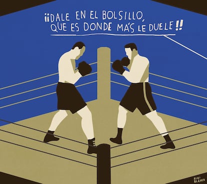 Viñeta de Riki Blanco del 13 de mayo de 2025.