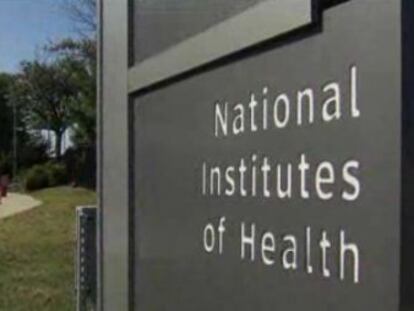 Entrada a los Insitutos Nacionales de Salud en Bethesda, Maryland. 