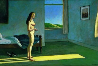 A Woman in the Sun, by Edward Hopper.