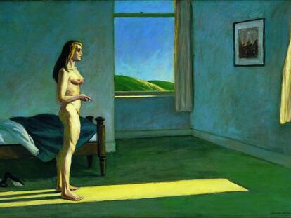 A Woman in the Sun, by Edward Hopper. 