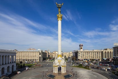 La plaza de la Independencia.