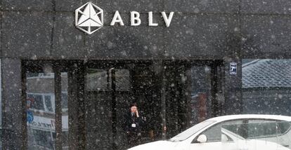 Oficina principal de ABLV en Riga (Letonia), el pasado día 18.